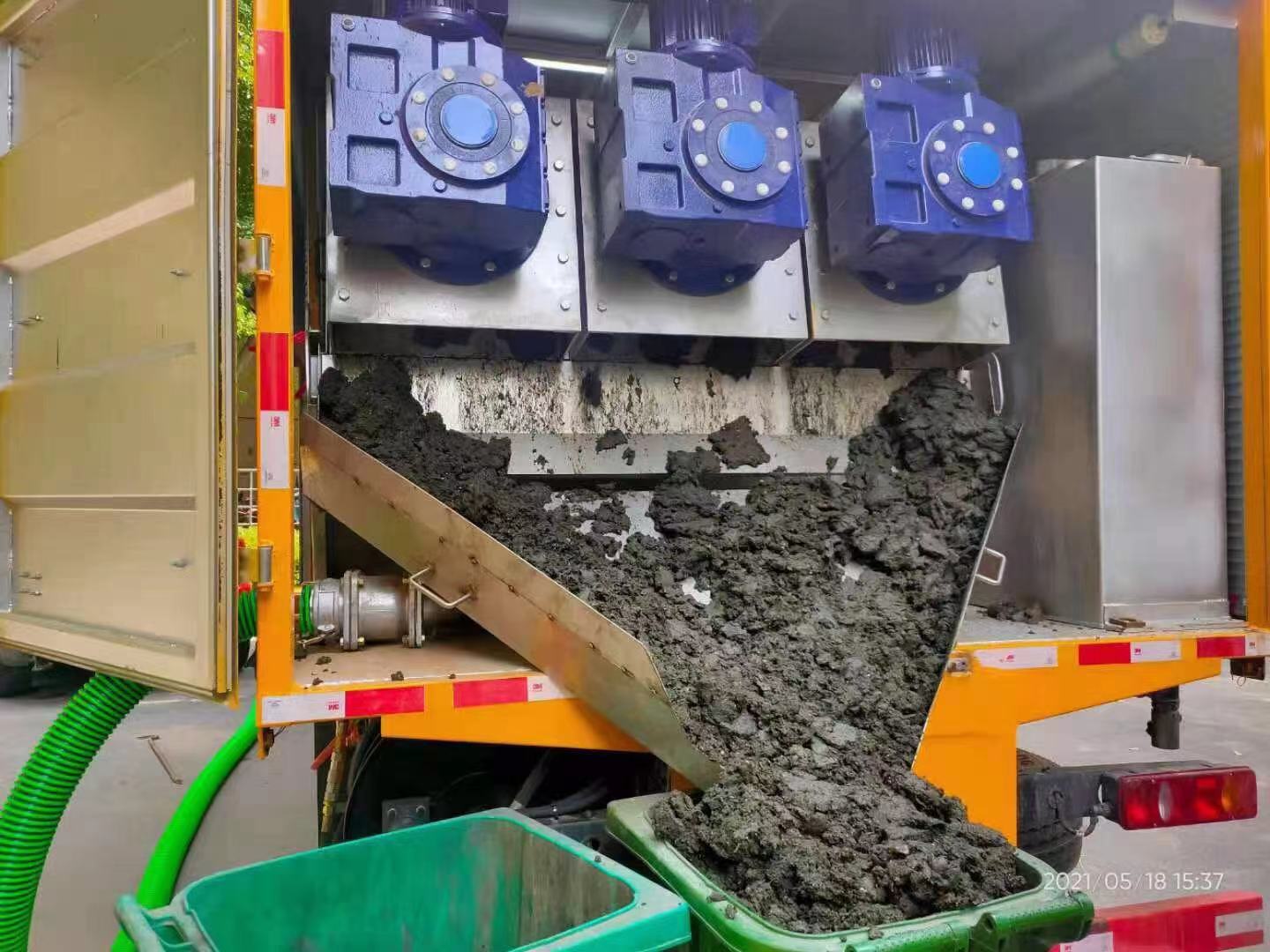 建瓯化粪池清掏城市维护站-泥浆净化干湿分离处理